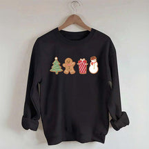 Cute Gingerbread Christmas Cookies Sweatshirt