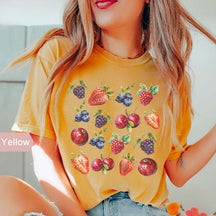 Strawberry Fruit Aesthetic Botanical  T-Shirt