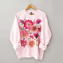 Vintage Pressed WildFlowers Sweatshirt