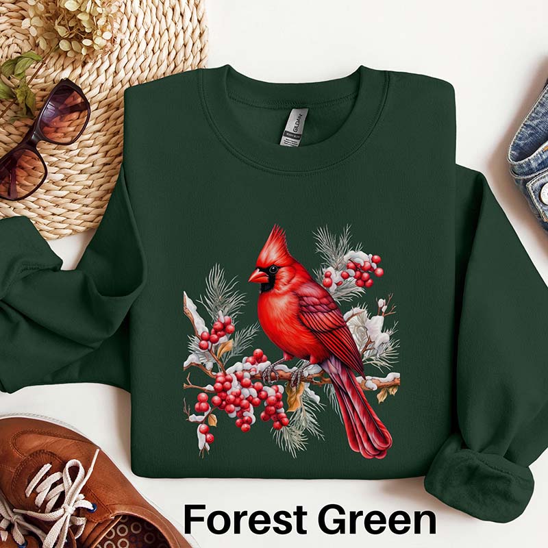 Cardinal Bird Lover Sweatshirt