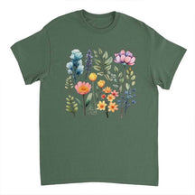 Vintage Watercolor Wildflowers Gift T-Shirt