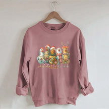 Christmas Chicken Sweatshirt