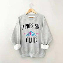 Vintage Style Apres Ski Club 80s Sweatshirt