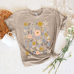 Florist Wild Flowers Gardener Gift T-Shirt