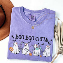 Halloween Nurse Boo Boo Crew T-Shirt