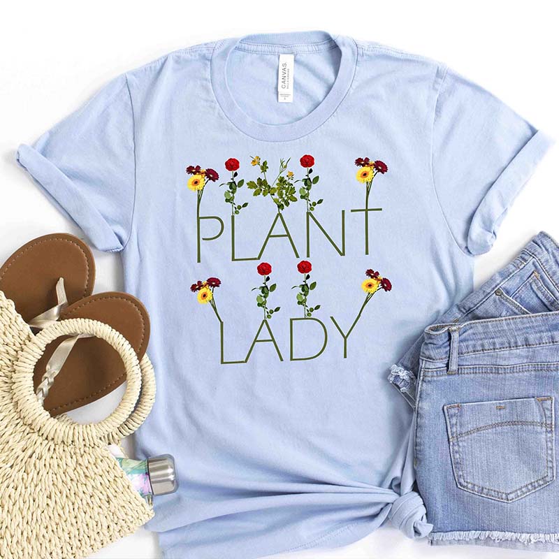 Plant Lady Gardening Lover T-Shirt