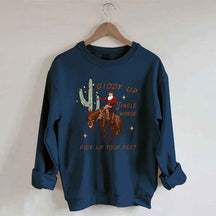 Cowboy Christmas Sweatshirt