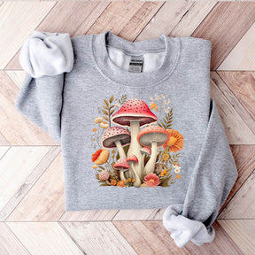 Funny Groovy Mushroom Sweatshirt