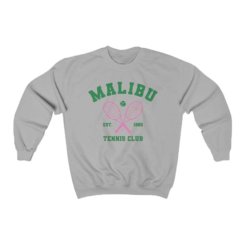 Vintage Malibu  Tennis Club Sweatshirt