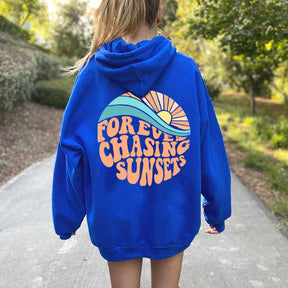 Forever Chasing Sunsets Beach Hoodie