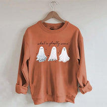 What A Ghostly Scene Sweatshirt