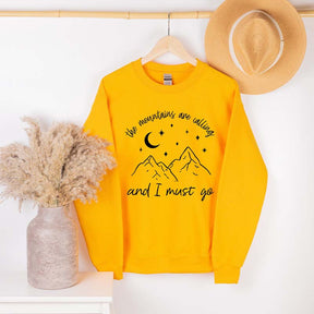 Mountains Are Calling Sweatshirt