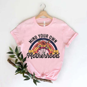 Boho Hippie Mom Motherhood T-Shirt