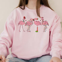 Flamingo Lover Christmas Sweatshirt