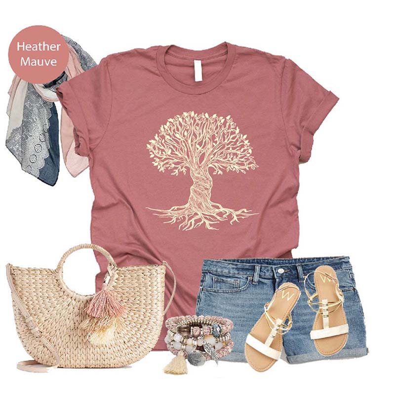 Gnarled Tree Of Life Forest T-Shirt