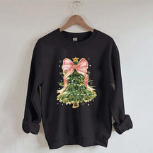 Watercolor Christmas Tree Sweatshirt