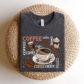 Retro Coffee Lover Funny T-Shirt