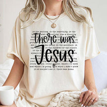 Religious There was Jesus Bible Verse T-Shirt