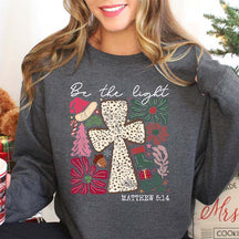 Be The Light Matthew Christmas Sweatshirt