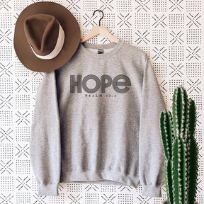 Hope Psalm 42:5 Christian Sweatshirt