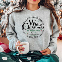 Vintage White Christmas Sweatshirt