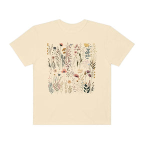 Pastel Floral Nature Garden Lover Gift T-Shirt