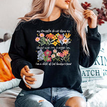 Floral Jesus The Way The Truth The Life Sweatshirt