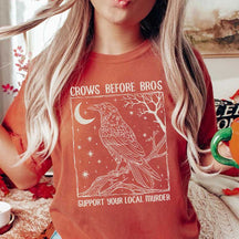 Funny Crows Before Bros T-Shirt