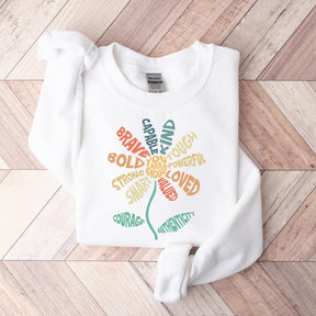 You Are Enough Positive Words Sweatshirt