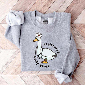 Registered Silly Goose Nurse Sweatshirt