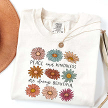 Peace and Kindness Daisy T-Shirt