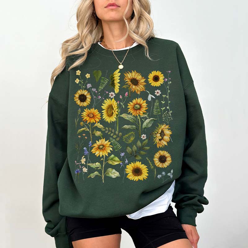 Vintage Sunflower Sweatshirt