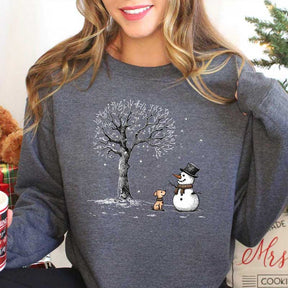 Let It Snow Snowman Sweatshirt