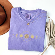 Moon Phase Boho Celestial T-Shirt