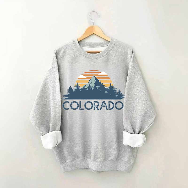 Vintage Colorado Mountain Sweatshirt