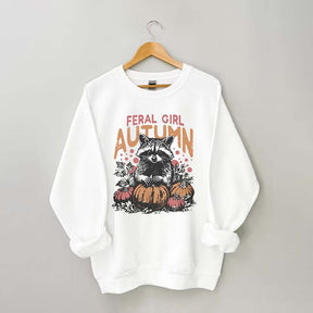 Feral Girl Autumn Sweatshirt