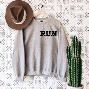 Run Marathon Gym Sweatshirt