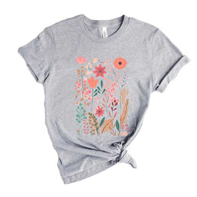 Beautiful Nature Lover Plant Flower Round Neck Comfortable Shirt