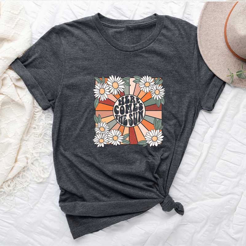 Here Comes The Sun Summer Vibes T-Shirt