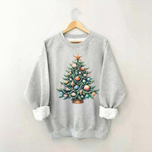 Seashell Christmas on The Beach Sweatshirt