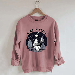 Halloween Read In Peace Sweatshirt