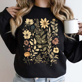 Gift for Women's Wildflower Sweatshirt