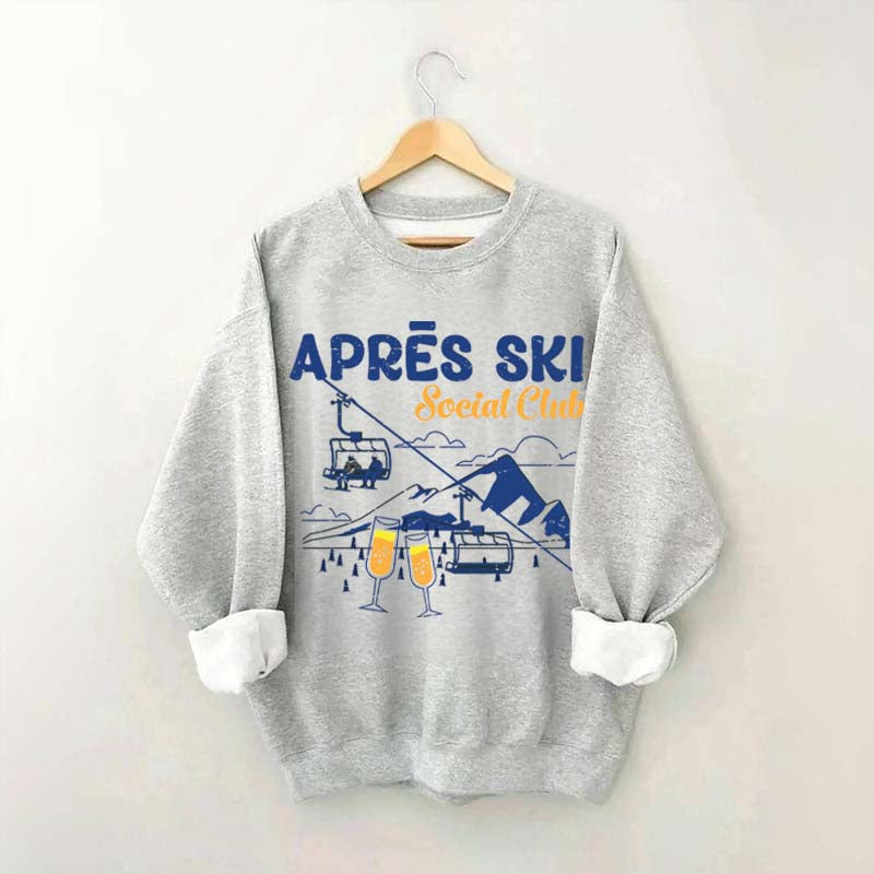 Cocktail Apres Ski Club Sweatshirt