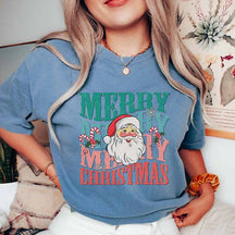 Women's Christmas Vintage Holiday T-Shirt