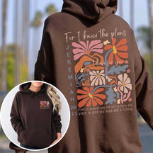 For I Know The Plants Wildflower Hoodie