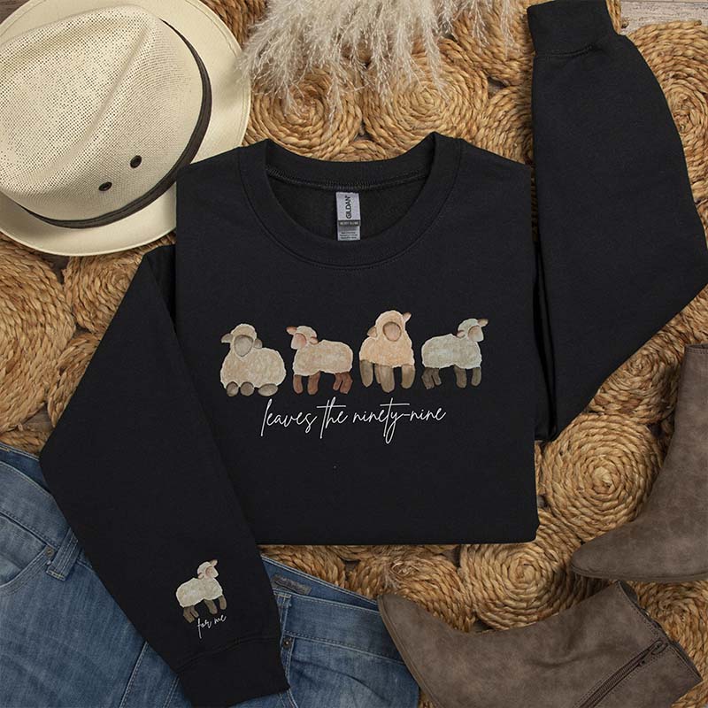 Lost Sheep Faith Religious Sweatshirt