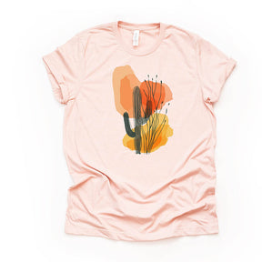 Desert Scene Cactus T-Shirt