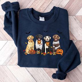 Halloween Labrador Retriever Ghost Dog Sweatshirt