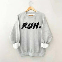 Marathon Runner Gym Workout Sweatshirt