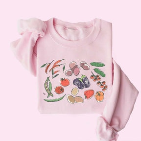 Garden Farm Life  Fresh Vegetables Sweatshirt